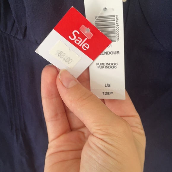 Splendour dress navy blue - Picture 3 of 6